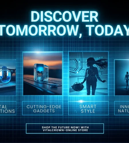 holographic technology flyer design